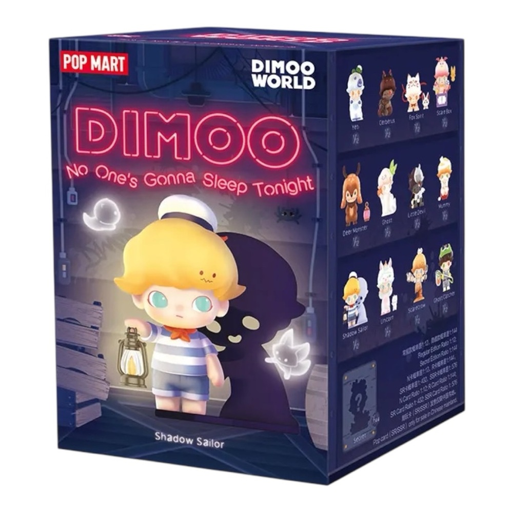 DIMOO：No One's Gonna Sleep Tonight Series Figures NWOT